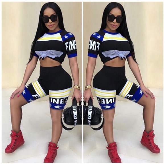 Pants - 2 Piece Finesse Short Set